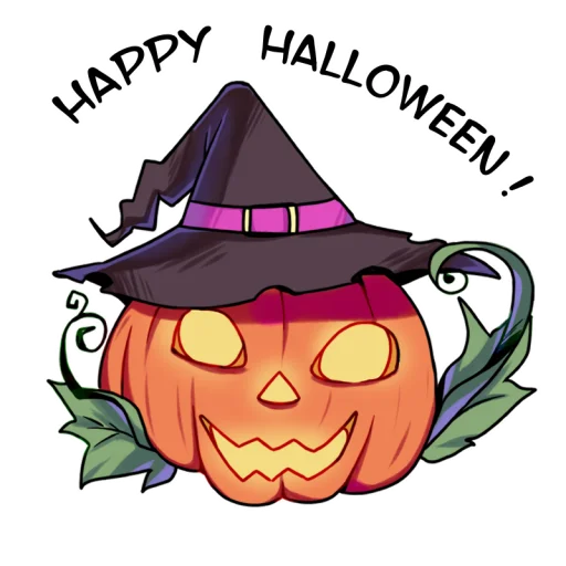 Стикерпак My Happy Halloween для Telegram
