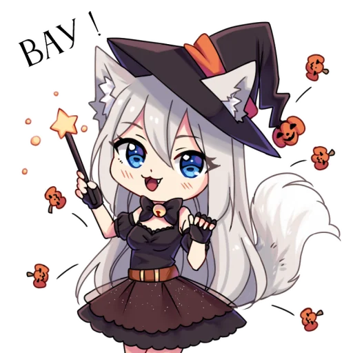 😺 Стикер «My Happy Halloween» для Telegram