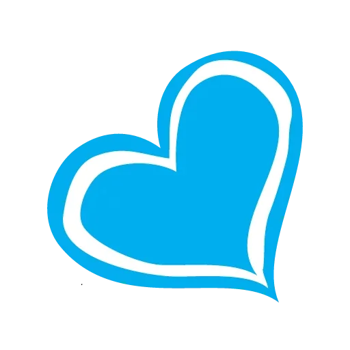 💙 Стикер «Моё сердечко» для Telegram