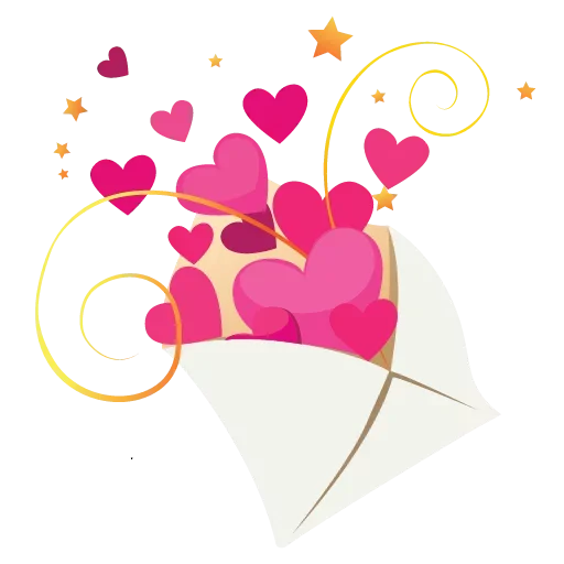💌 Стикер «Моё сердечко» для Telegram