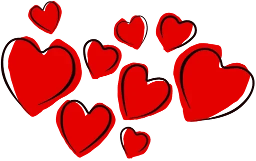 💕 Стикер «Моё сердечко» для Telegram