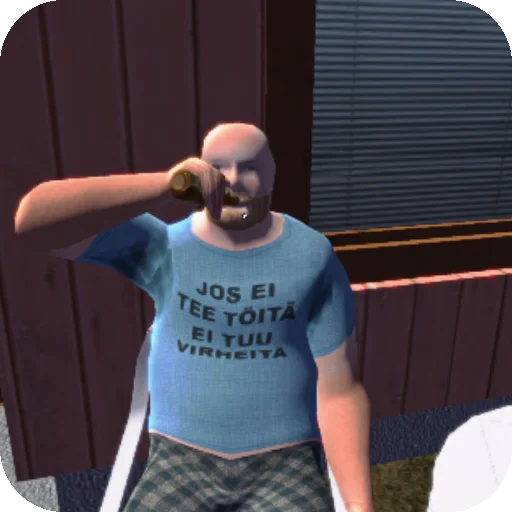 🍺 Стикер «My summer car» для Telegram