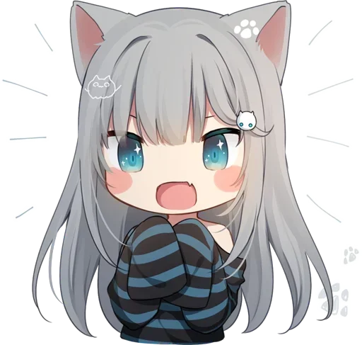 💖 Стикер «Нацуки Амаги Natsuki Amagi» для Telegram