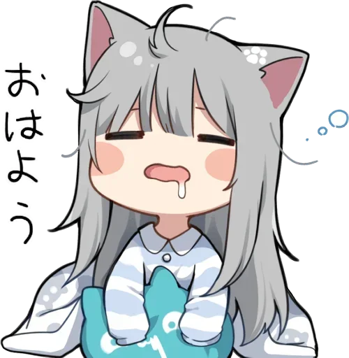 💖 Стикер «Нацуки Амаги Natsuki Amagi» для Telegram