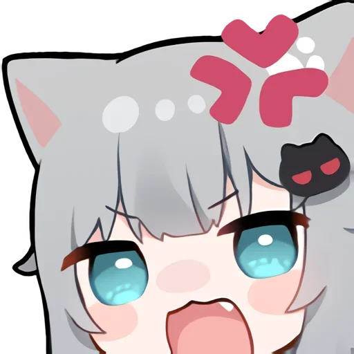 😠 Стикер «Нацуки Амаги Natsuki Amagi» для Telegram