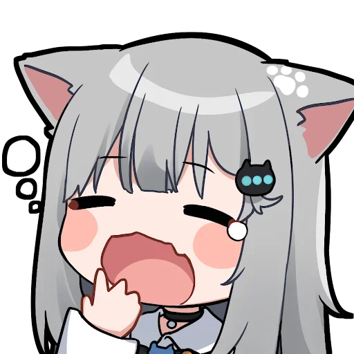 💤 Стикер «Нацуки Амаги Natsuki Amagi» для Telegram