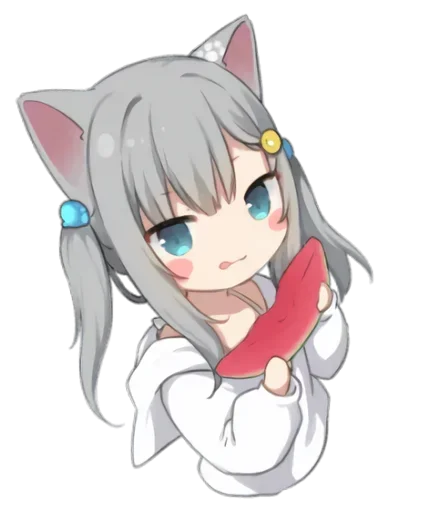 💖 Стикер «Нацуки Амаги Natsuki Amagi» для Telegram