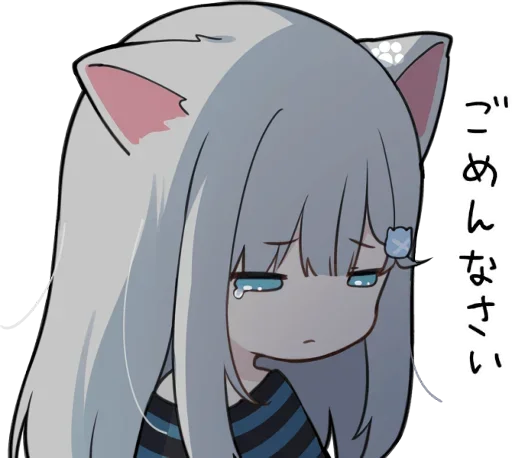 💖 Стикер «Нацуки Амаги Natsuki Amagi» для Telegram