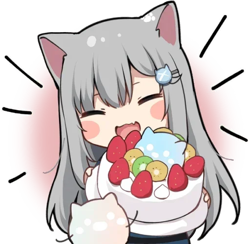 💖 Стикер «Нацуки Амаги Natsuki Amagi» для Telegram