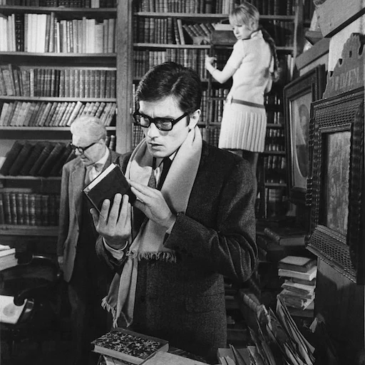 📚 Стикер «Alain Delon» для Telegram
