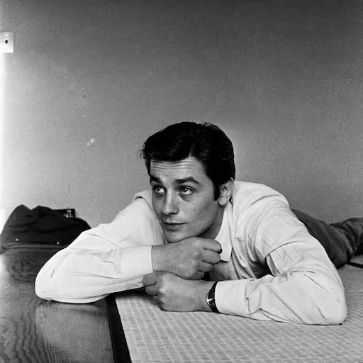 😇 Стикер «Alain Delon» для Telegram