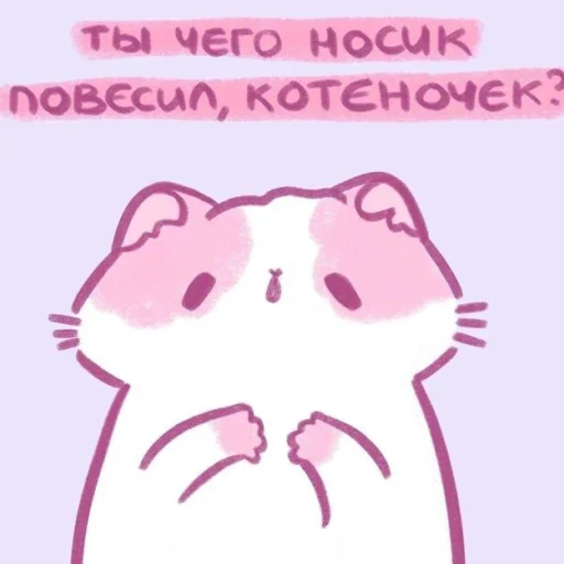 💗 Стикер «Котики&;Мяв» для Telegram
