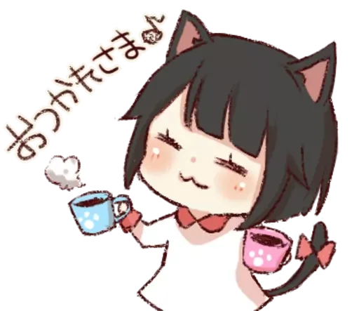 ☕ Стикер «мявка» для Telegram