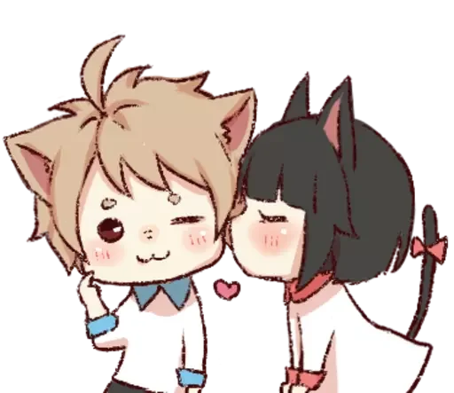 💘 Стикер «мявка» для Telegram