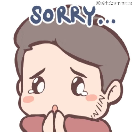 ☹️ Стикер «Cute Couples 3» для Telegram