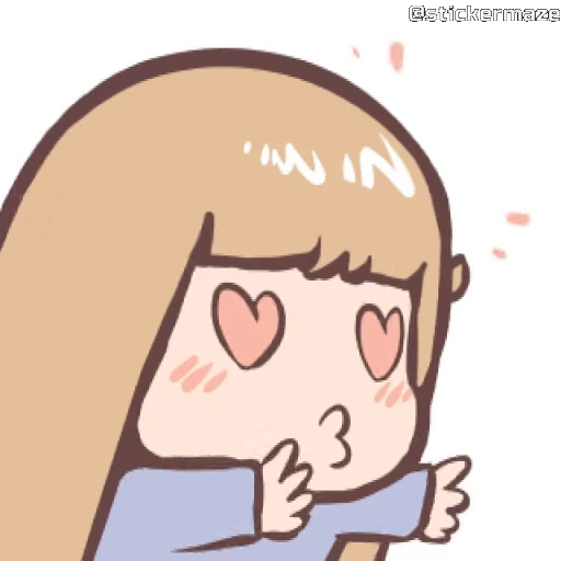 😘 Стикер «Cute Couples 3» для Telegram