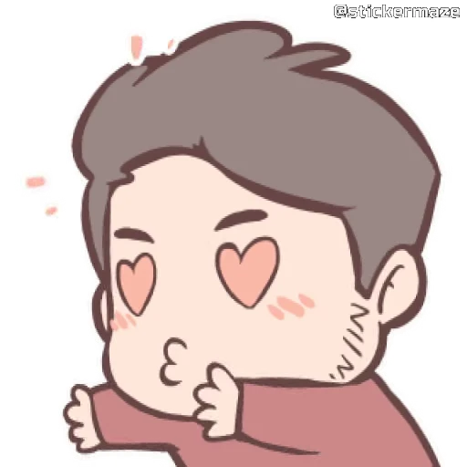 😘 Стикер «Cute Couples 3» для Telegram