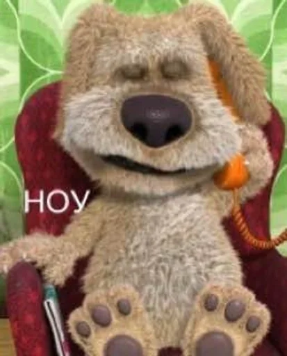 🐶 Стикер «Talking Tom and Friends» для Telegram