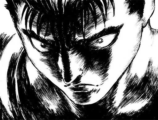 😟 Стикер «berserk!» для Telegram