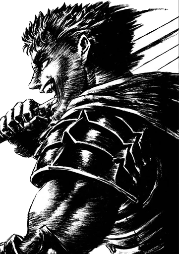 😆 Стикер «berserk!» для Telegram