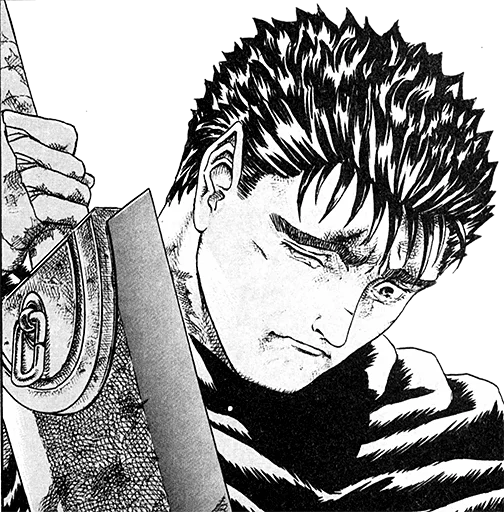 😢 Стикер «berserk!» для Telegram