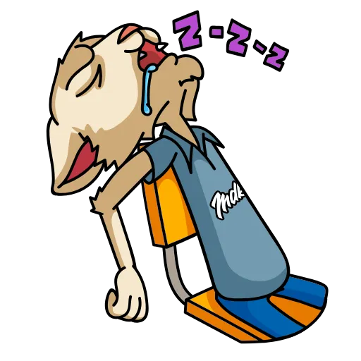 💤 Стикер «Мудакотик» для Telegram