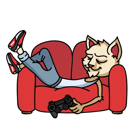 😴 Стикер «Мудакотик» для Telegram