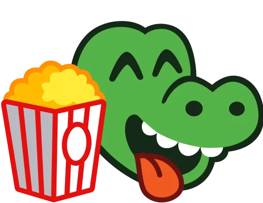 😜 Стикер «MyDealz Kroko» для Telegram