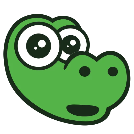 😳 Стикер «MyDealz Kroko» для Telegram