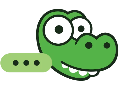 Стикерпак MyDealz Kroko для Telegram