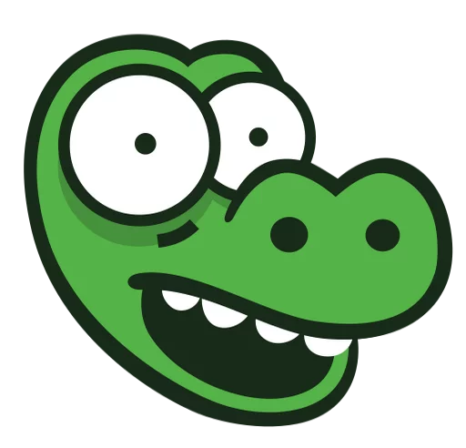 😱 Стикер «MyDealz Kroko» для Telegram