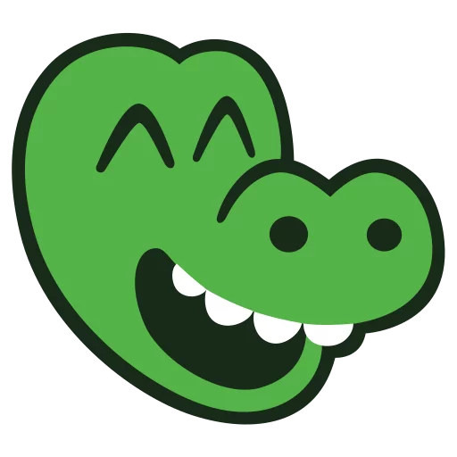 😄 Стикер «MyDealz Kroko» для Telegram