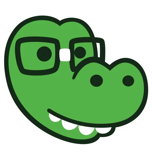 🤓 Стикер «MyDealz Kroko» для Telegram