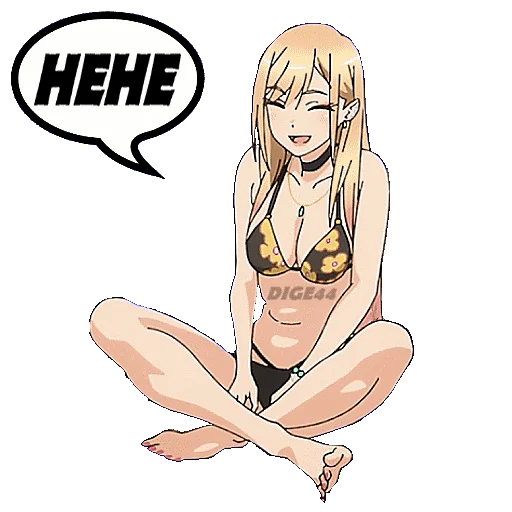 😂 Стикер «MY DRESS UP DARLING» для Telegram