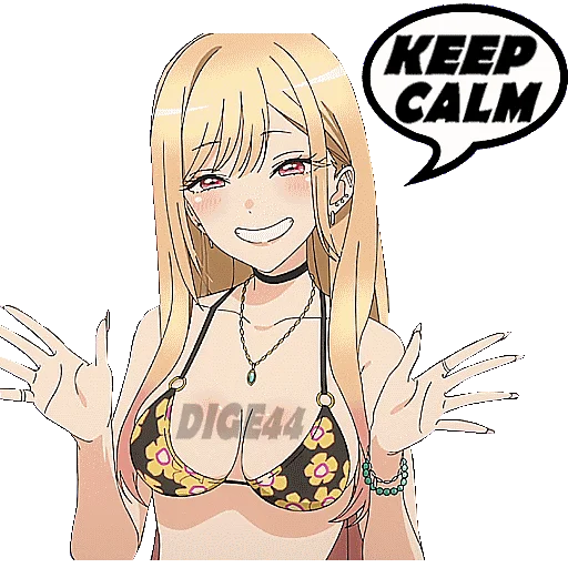 🙌 Стикер «MY DRESS UP DARLING» для Telegram