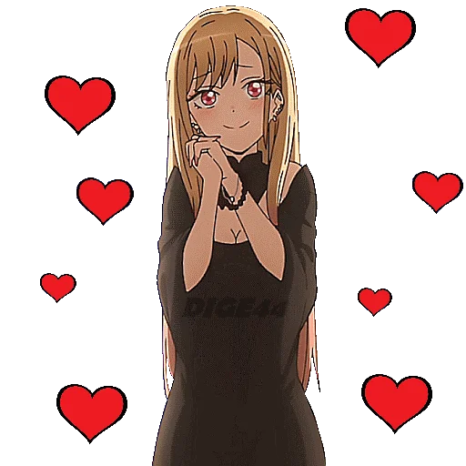 😍 Стикер «MY DRESS UP DARLING» для Telegram