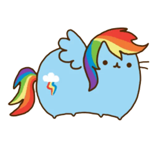 Стикерпак My Little Pusheen для Telegram