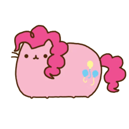 😉 Стикер «My Little Pusheen» для Telegram