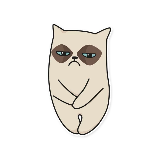 😞 Стикер «My Imaginary Cat» для Telegram