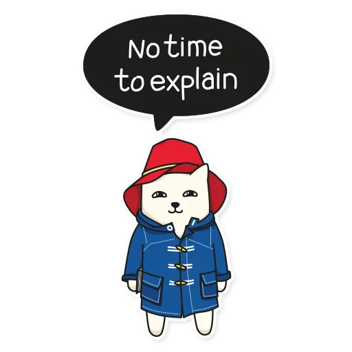 📚 Стикер «My Imaginary Cat» для Telegram