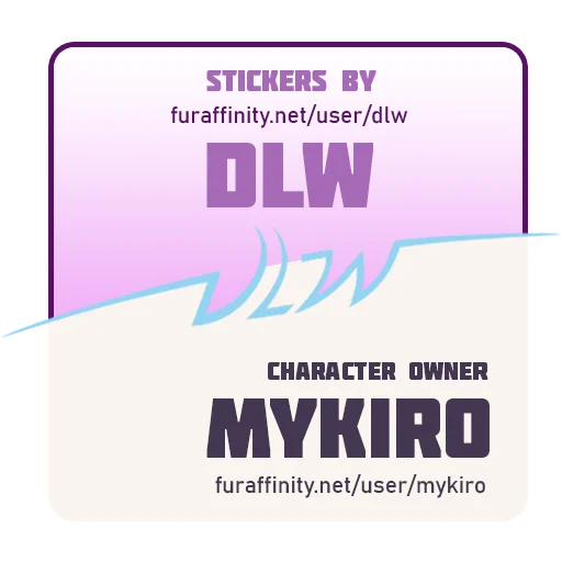 🛠 Стикер «Mykiro» для Telegram
