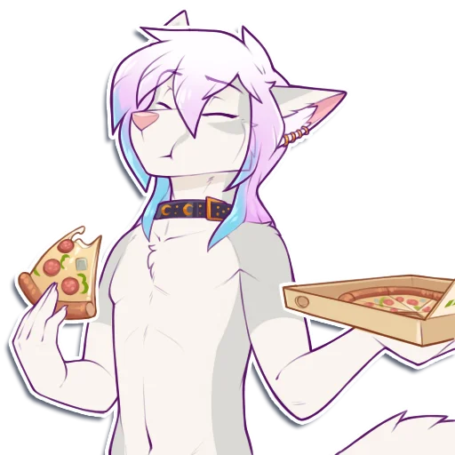 🍕 Стикер «Mykiro» для Telegram