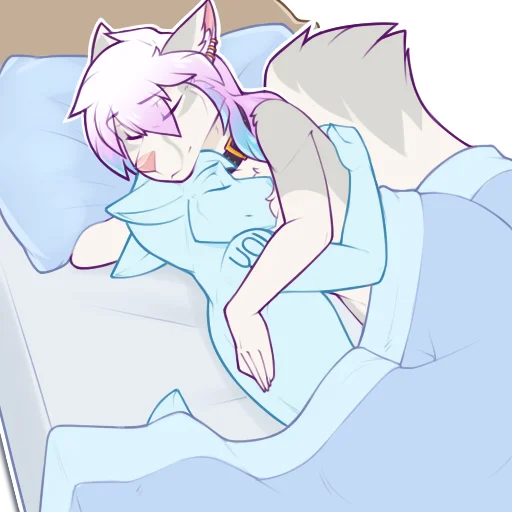 🛌 Стикер «Mykiro» для Telegram