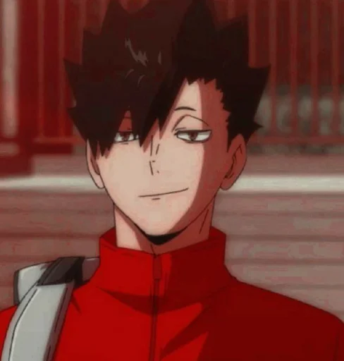 😊 Стикер «Kuroo (Haikyuu!!)» для Telegram