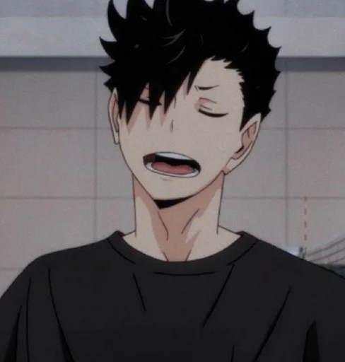 😩 Стикер «Kuroo (Haikyuu!!)» для Telegram