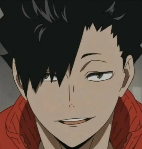 😊 Стикер «Kuroo (Haikyuu!!)» для Telegram