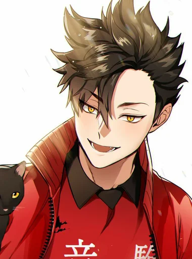 ☺ Стикер «Kuroo (Haikyuu!!)» для Telegram