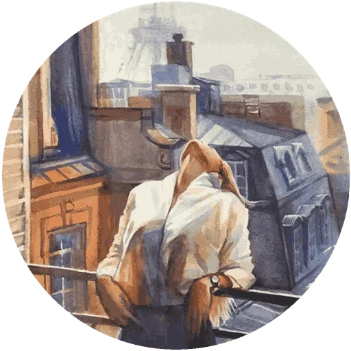 😀 Стикер «My Life» для Telegram