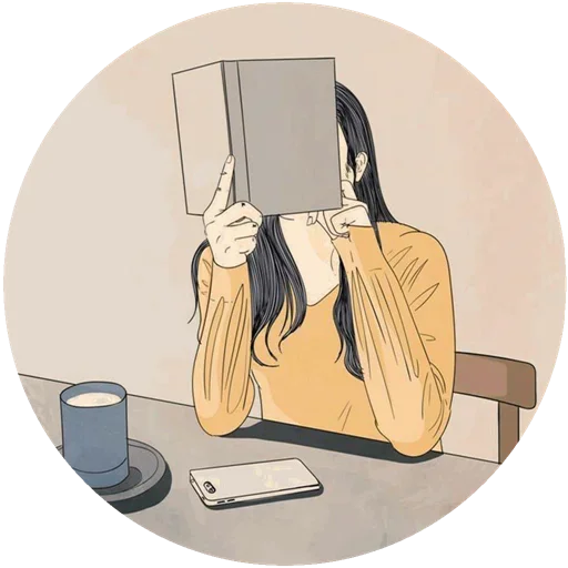 📖 Стикер «My Life» для Telegram