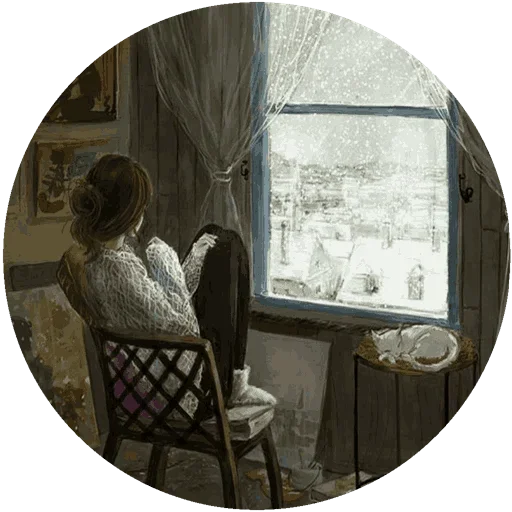 😌 Стикер «My Life» для Telegram